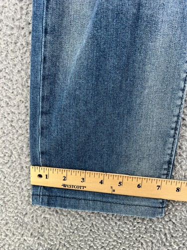 DIESEL BUSTER Jeans 34x32 (35x29 Actual) Blue Regular Slim Tapered Stretch - 第 8/17 張圖片
