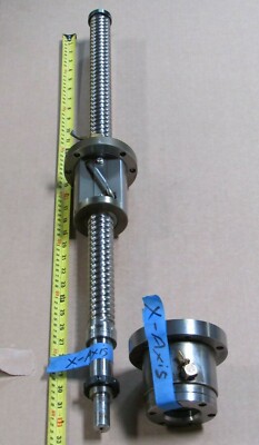 KITAMURA MYCENTER 2XI PARTS X-AXIS BALL SCREW ASSEMBLY, NSK