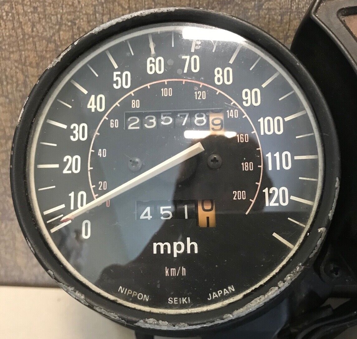 Vintage 1983 Honda Nippon Seiki GL 650 Instrument Cluster 0-120