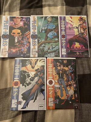 The Plot Holes #1-5 Complete Set (2023) Whatnot Publishing 