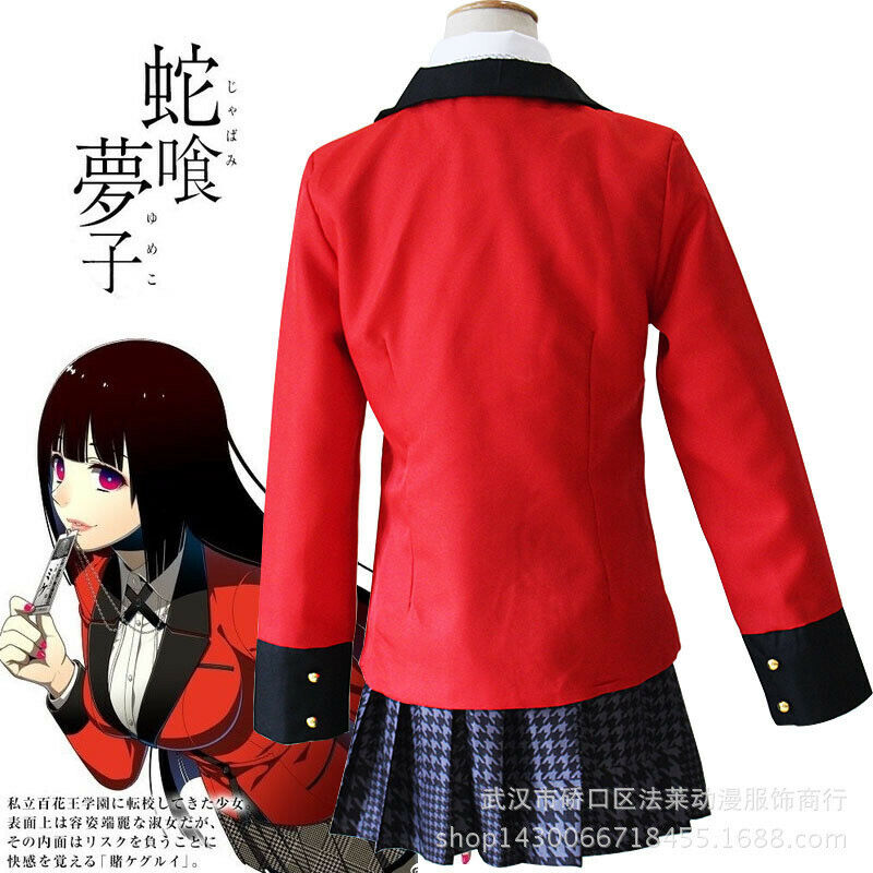 Kakegurui Merch - Yumeko Kirari Kakegurui Jordan Sneakers Anime