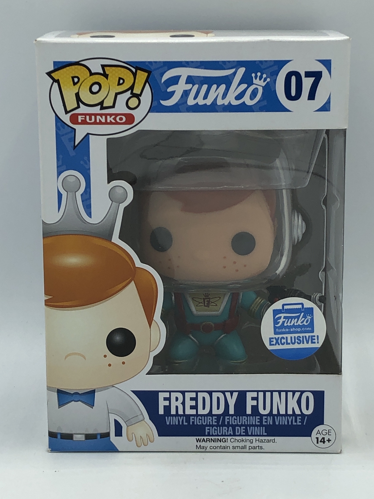Funko Pop! Figura De Vinilo Freddy Funko (Con Pistola Ray) #7