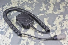 US!TCA 6 Pin MIC Black Hand Microphone THALES For TCA TRI PRC 152 148 PRC117 1PC