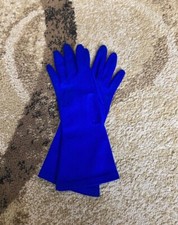 Blue Vintage Gloves