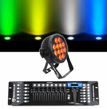 Chauvet DJ SlimPar Pro H USB D-Fi RGBAW UV LED Par Can Wash Light DMX Controller
