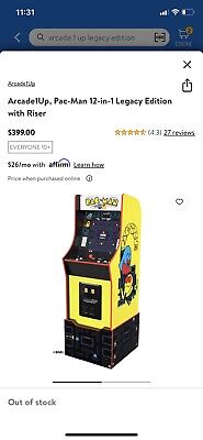 Arcade1Up Pac-Man Legacy 12-in-1 Arcade - Best Buy