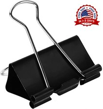 Extra Large Binder Clips 36 Pack 2 Inch, Big Paper Clamps for Office Supplies