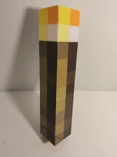 Minecraft Light-Up 11" Wall Torch Night Light - 2012 ThinkGeek - TESTED WORKS