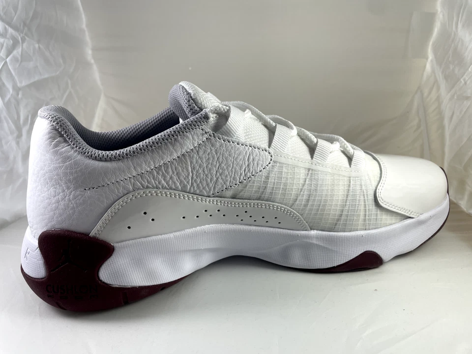 AIR JORDAN 11 CMFT LOW CASUAL SHOES White/Cherrywood Red DN4180-103 Size 10 - Image 3 of 4