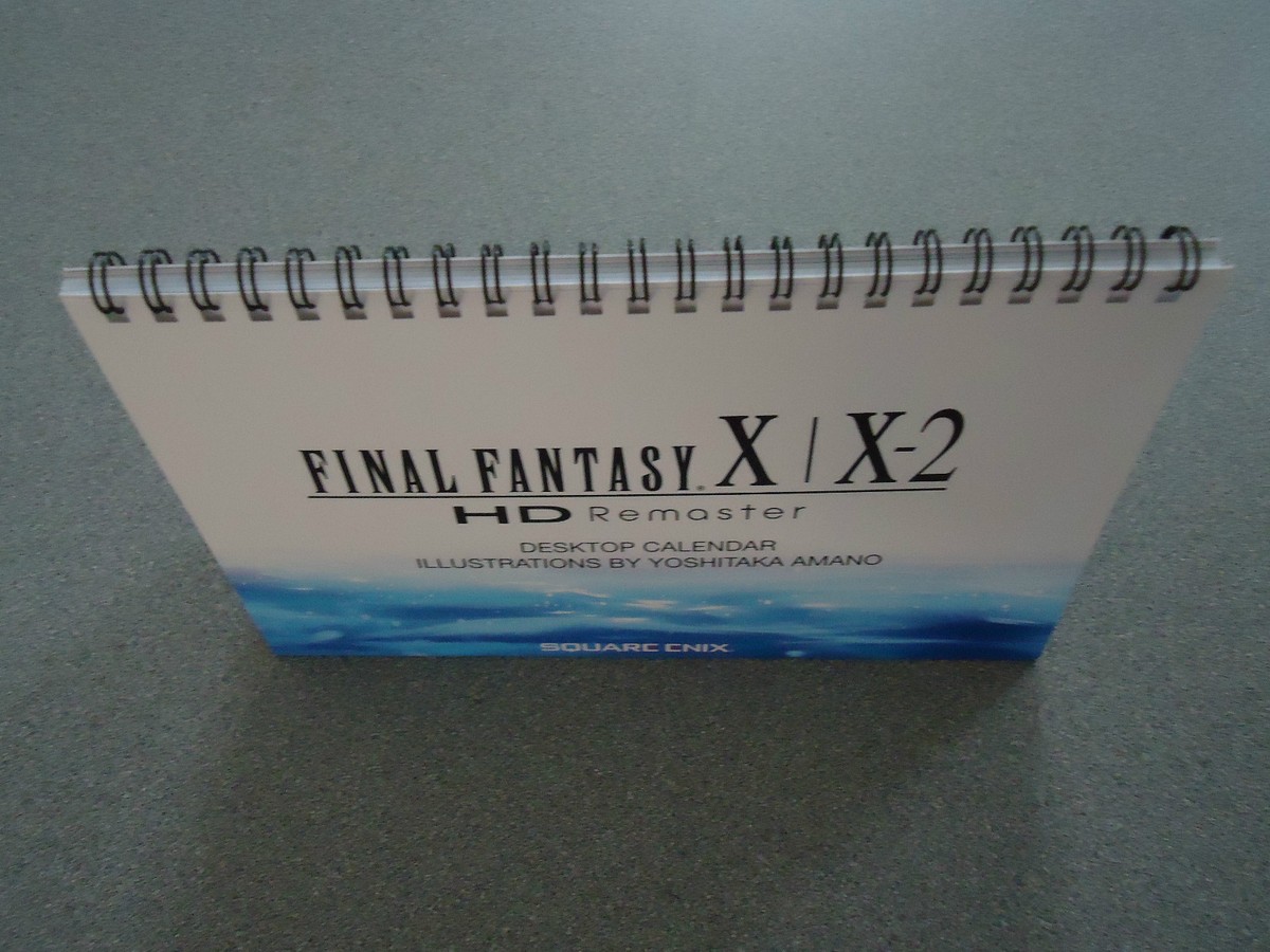 ファイナルファンタジーX-2 カレンダー　2003-2004 ファイナルファンタジーX-2 カレンダー 2003-2004 Final Fantasy