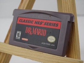 Dr. Mario Classic NES Series Game Boy Advance Nintendo Authentic Tested Puzzle