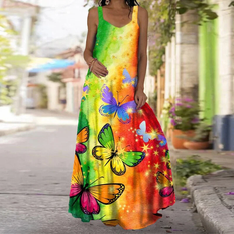 Fun print dresses top