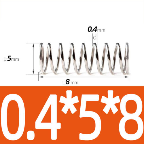 Compression Spring Steel 0.2 - 1mm Wire Dia 2mm - 12mm OD Small Pressure Springs - Picture 22 of 130