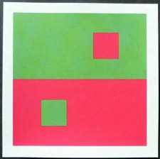 JOHANNES ITTEN Serigraphy 1930-1940 "Art of Color"