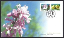 🍁Canada    #2625 - 2624     MAGNOLIAS     Brand New  2013 First Day Cover