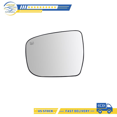 Mirror Glass Lh Heated For 2014-2017 Nissan Rogue/X-Trail Pathfinder 96366-4BA1A