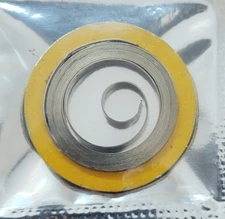 18 SIZE WALTHAM POCKET WATCH MAINSPRING #2205/2281 MODEL 1883 JA-705 ALLOY