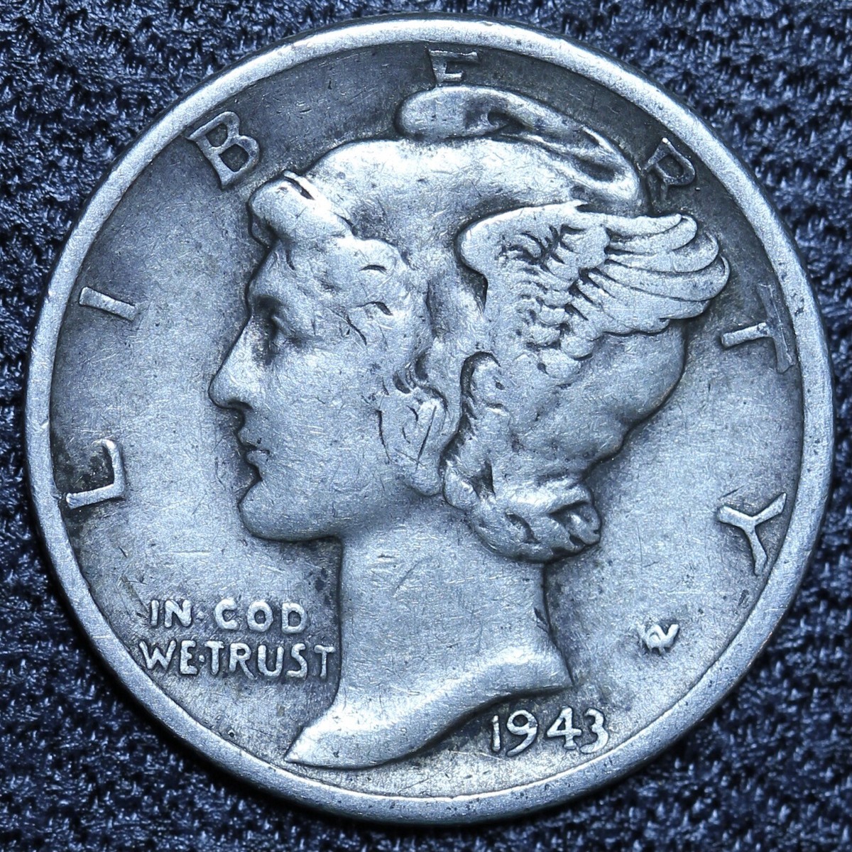 1943-D Mercury Silver Dime CIRCULATED GOOD / VG FREE SHIPPING | eBay