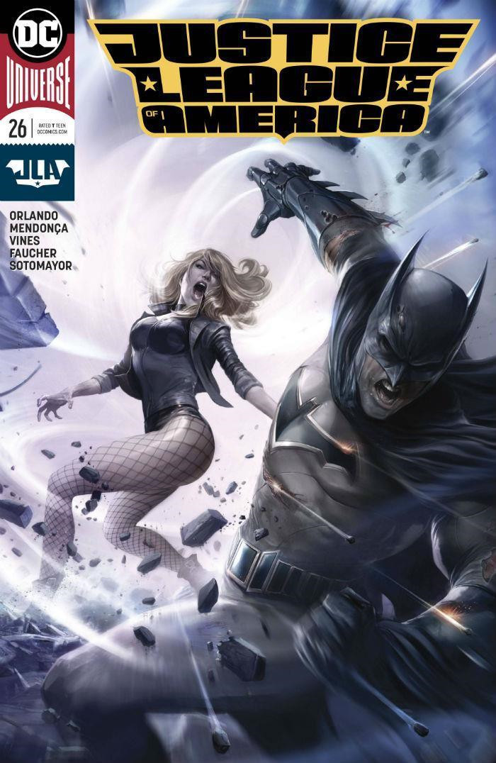 Justice League of America #26 (Mattina Variant / 2018 / NM)