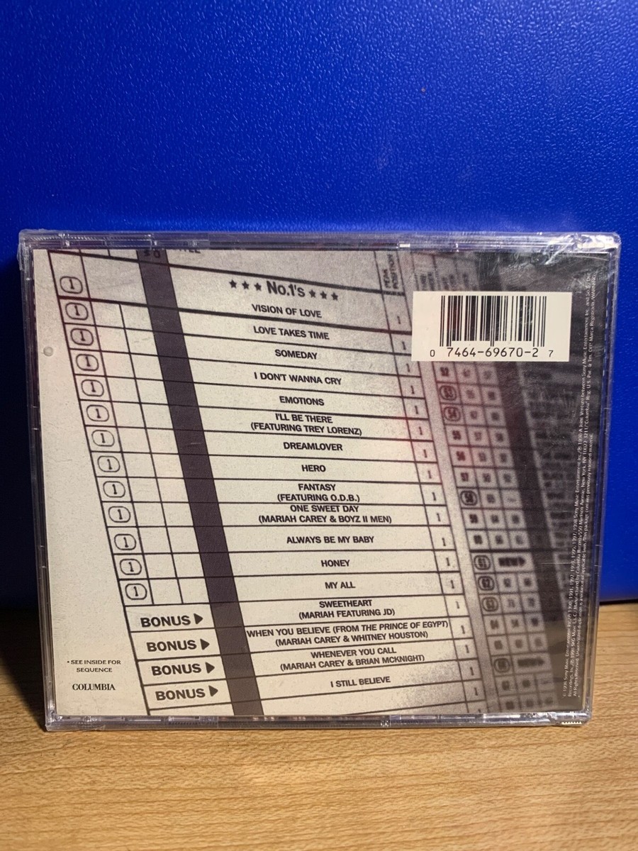 1's by Mariah Carey (CD, 1998) for sale online | eBay