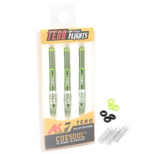 CUESOUL TERO AK7 Aluminium Dart Shafts Green 32.2/33.6/37.2/43.7/47.1/53.1mm
