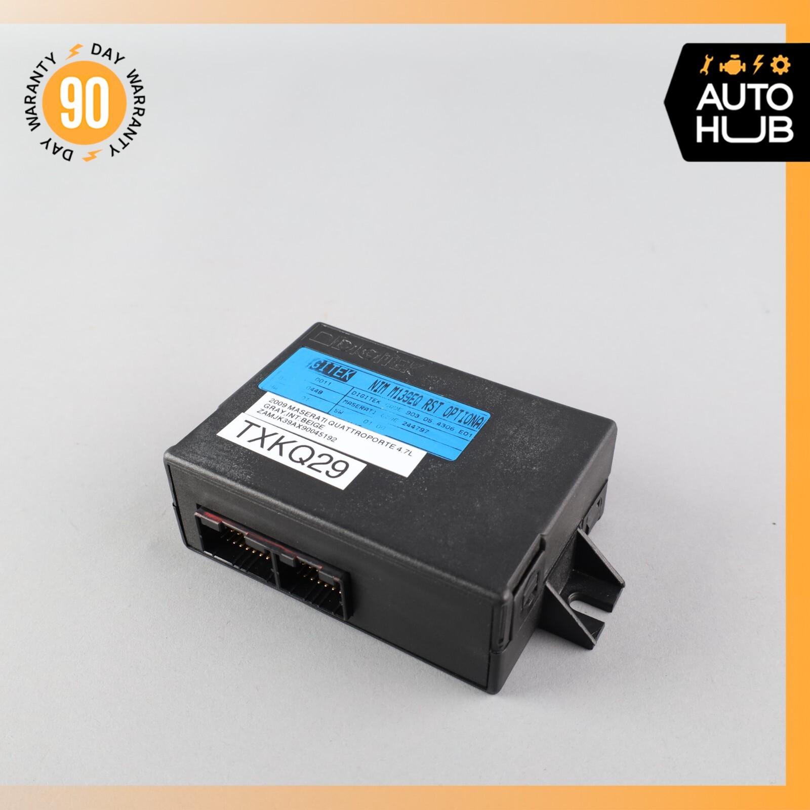 09-13 Maserati Quattroporte M139 4.7L  Roof Control Module OPT OEM 50k