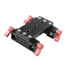 CAMVATE Tripod Mount plate w/ 2Pcs 15mm Railblocks 60mm Apart fr DSLR Camera Rig