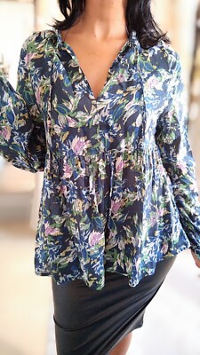 Blouse / Chemisier Rose Promod Taille 36 - Style Zippé Manches Longues - Occasion Très Bon État (comme Neuf)
