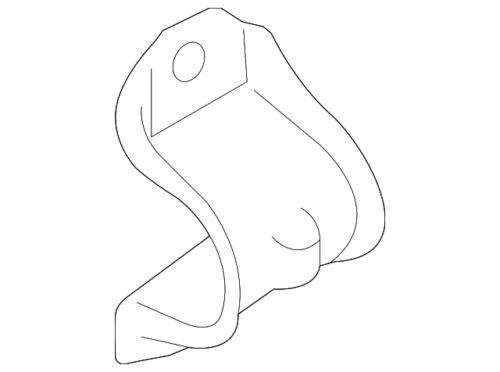 Soporte del estabilizador trasero derecho para Ford Lincoln MKC 2013-2019 (N/P 6G9Z-5486-A)
