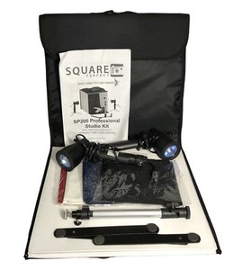 Square Perfect Professional Studio Photo Kit 3085 SP200 Lamps Box Photography