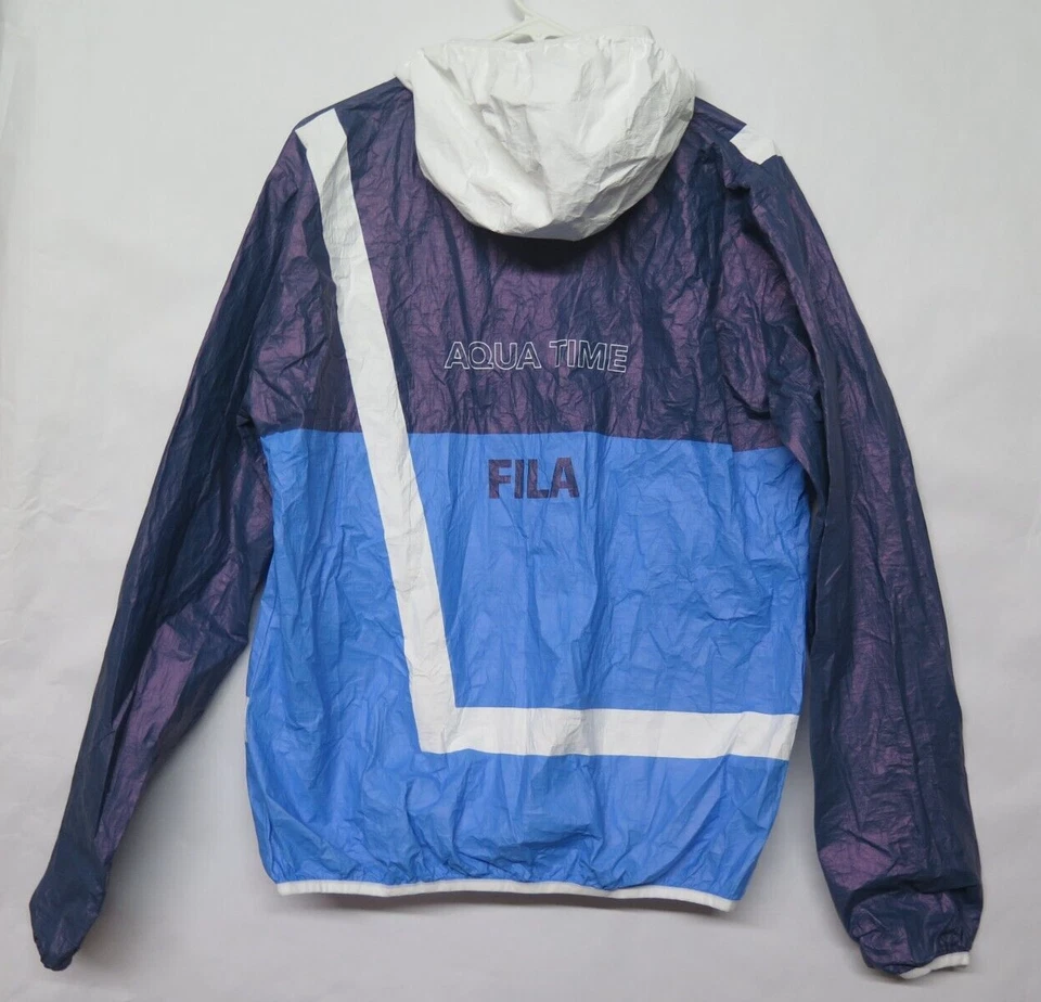 Chaqueta cortavientos Fila X Acqua di Parma edición limitada Tyvek Italia Aqua Time Foto 4 de 4
