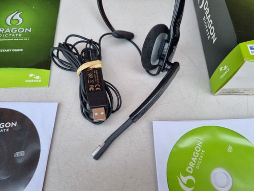 Nuance Dragon Dictate 2.5 with Plantronics Headset. Mac, CD, ENG. Type: Speech - Picture 4 of 18