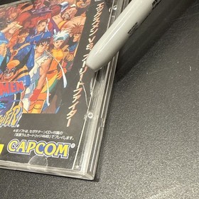 X-MEN VS STREET FIGHTER 8MB RAM CART PACK Japan Sega Saturn Boxed Import