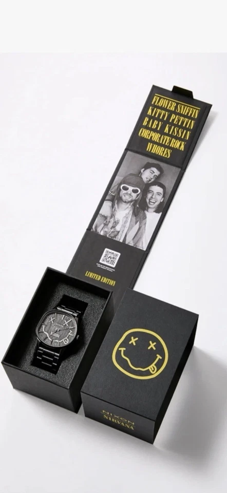 Nirvana Nixon Sentry Wobble Watch Antique Silver. Limited  183/238 NIB!!! - Image 2 of 4