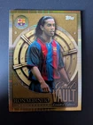Ronaldinho Topps Barcelona Collectors Tin 25 26 Gold Vault Limited Edition Card