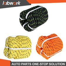 Labwork 1/2Inch Double Braid Polyester Rope 6180Lbs Breaking Strength Bull Rope