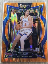 2024-25 Panini Select Pacome Dadiet Rookie #RC Flash Orange