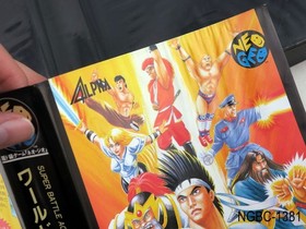 Complete World Heroes AES Neo Geo Japan Import Boxed JP CIB Neogeo US Seller C
