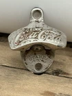 VINTAGE COCA COLA STARR "X" WALL MOUNTED BOTTLE OPENER BROWN CO