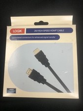 Image of LOGIK LHDM2M23 High Speed HDMI Cable - 2 m On Box unOpened