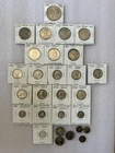 Big Lot of 28 SILVER US Coins - Morgan Dollar Walking Liberty Franklin COIN