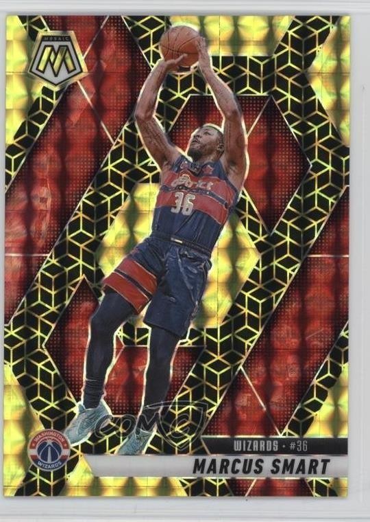 2024-25 Panini Mosaic FOTL Spectris Gold Prizm 4/10 Marcus Smart #5 05jo