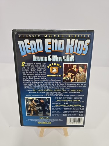 Junior G-Men of Air 2: Chapters 7-12 (DVD, 1942) Dead End Kids VGC - Picture 2 of 4