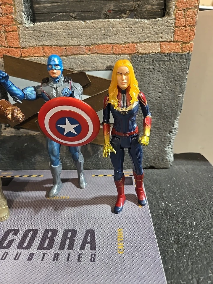 批量 3 ~ 6 英寸 传奇 Thanos、美国队长和漫威队长 — 第 3/4 张图片