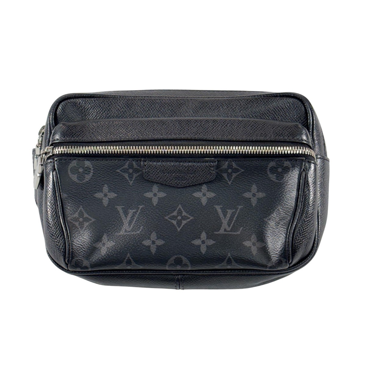 LOUIS VUITTON ショルダーバッグ ブラック Louis Vuitton Monogram Eclipse Taigarama Outdoor Messenger Bag | eBay