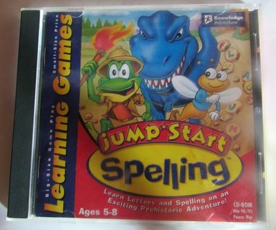 Jump Start Typing PC Game CD-ROM Win98/95 / Mac Computer Ages 7-10 Learning Kids