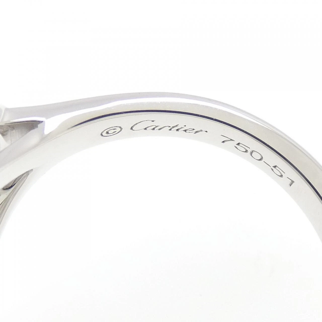 Autentico anello con corona Cartier India Mysterie #270 004 019 2083