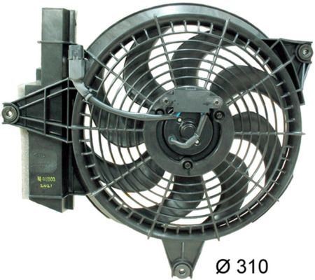 MAHLE ACF 13 000P FAN AIR CONDITIONING CONDENSER