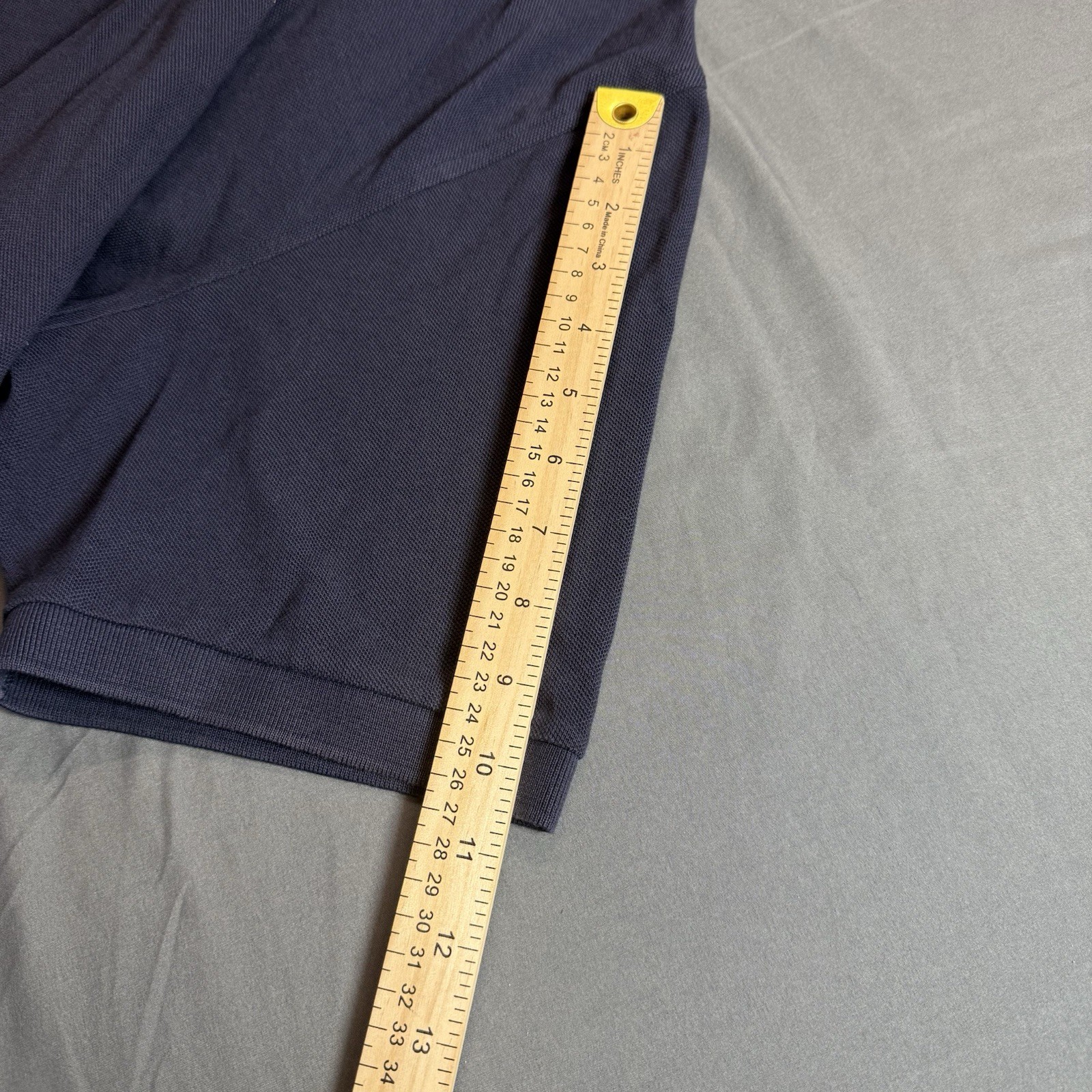 Brooks Brothers 1818 Men's Navy Polo Shirt with Embroidered Logo Size XL Gold thumbnail 9