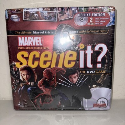 Marvel Scene It Deluxe Edition The DVD Board Game Complete